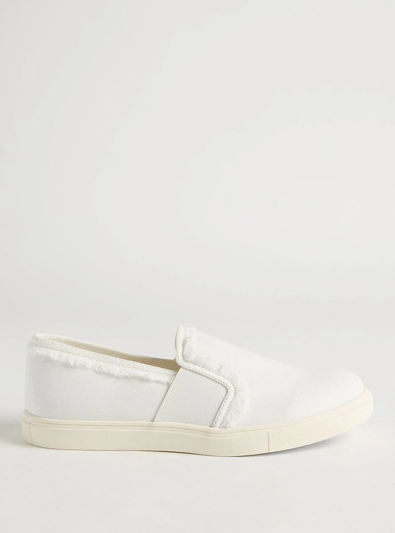 Frayed Slip-On Sneaker (WW