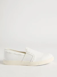 Frayed Slip-On Sneaker (WW