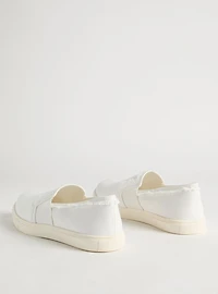 Frayed Slip-On Sneaker (WW