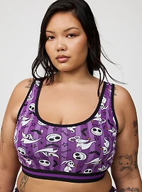 Nightmare Before Christmas Cotton Bralette