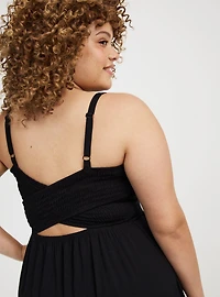 Mini Criss-Cross Back Dress
