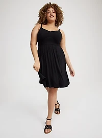 Mini Criss-Cross Back Dress