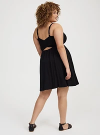 Mini Criss-Cross Back Dress