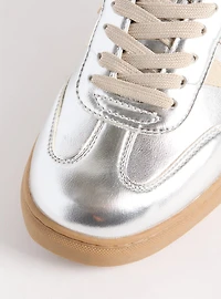 Quilted Lace-Up Sneaker (WW