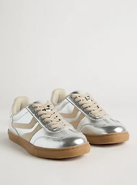 Quilted Lace-Up Sneaker (WW