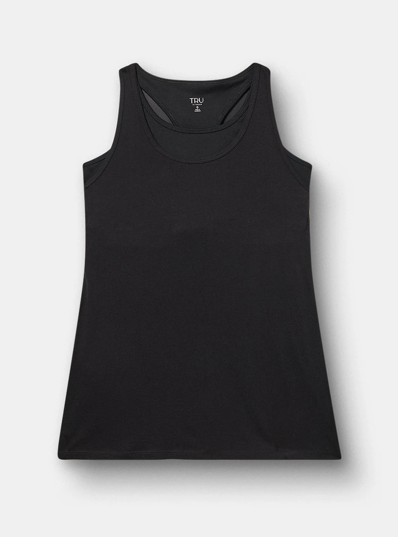TRU Performance Cotton Active Tank with Bra