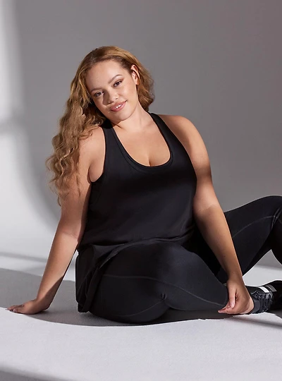 TRU Performance Cotton Active Tank with Bra