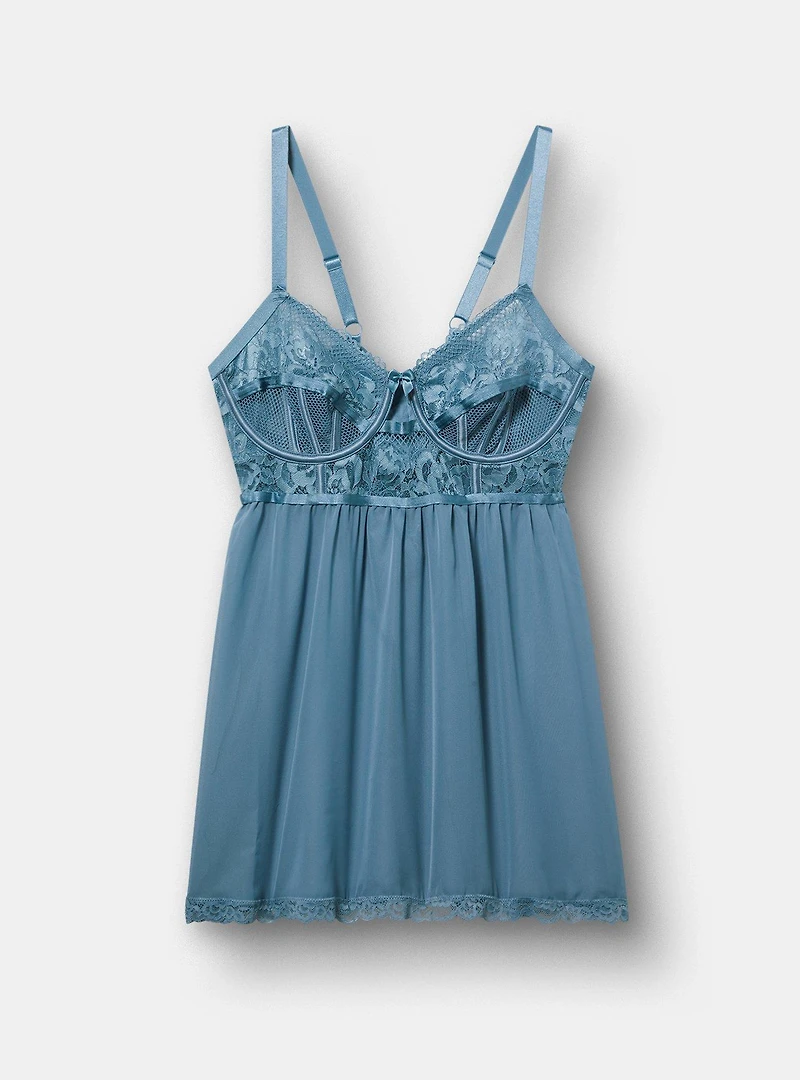 Underwire Bella Donna Lace Babydoll