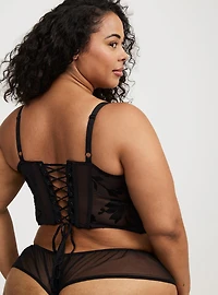 Burnout Satin Flutter Thong
