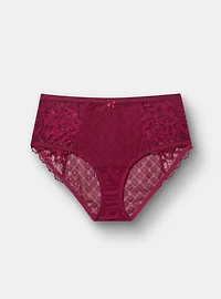 Lace Mid-Rise Hipster Panty