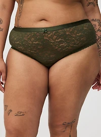 Super Soft Lace Mid-Rise Hipster Panty