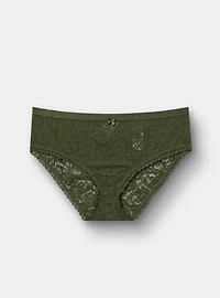 Super Soft Lace Mid-Rise Hipster Panty