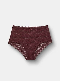 Simply Lace Mid-Rise Brief Panty