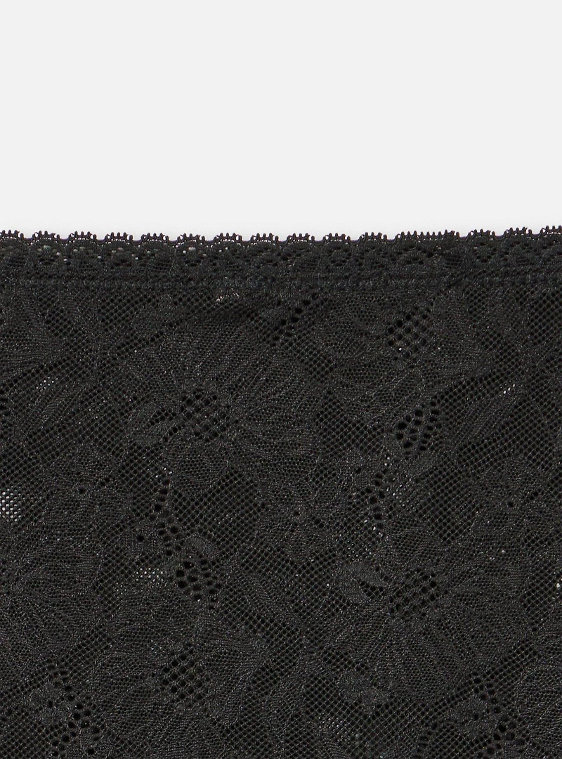 Poppy Lace Mid-Rise Brief Panty