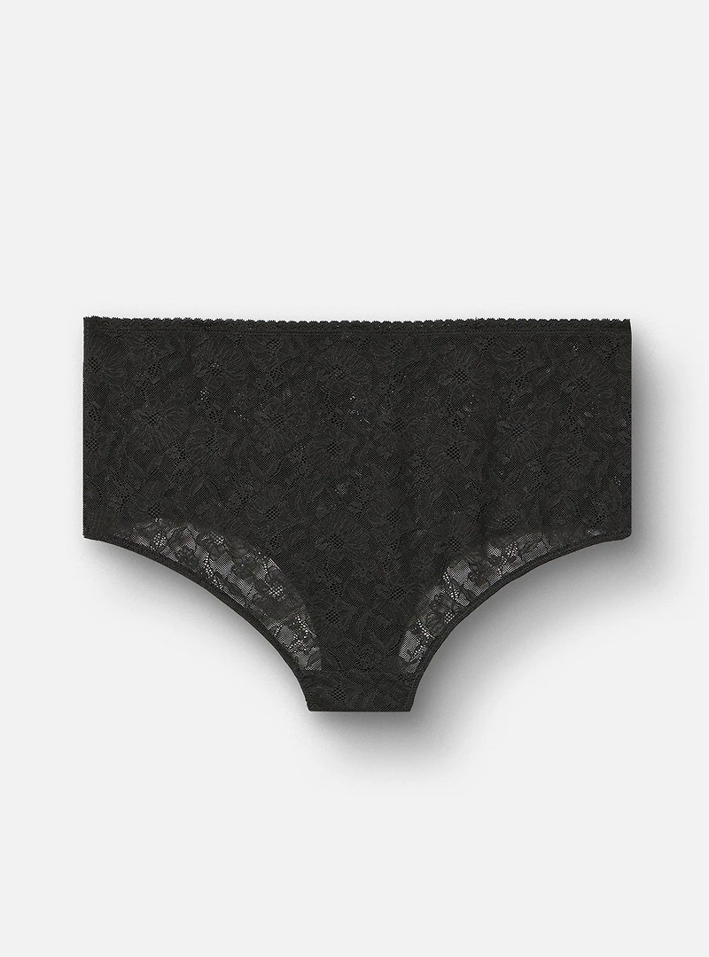 Poppy Lace Mid-Rise Brief Panty