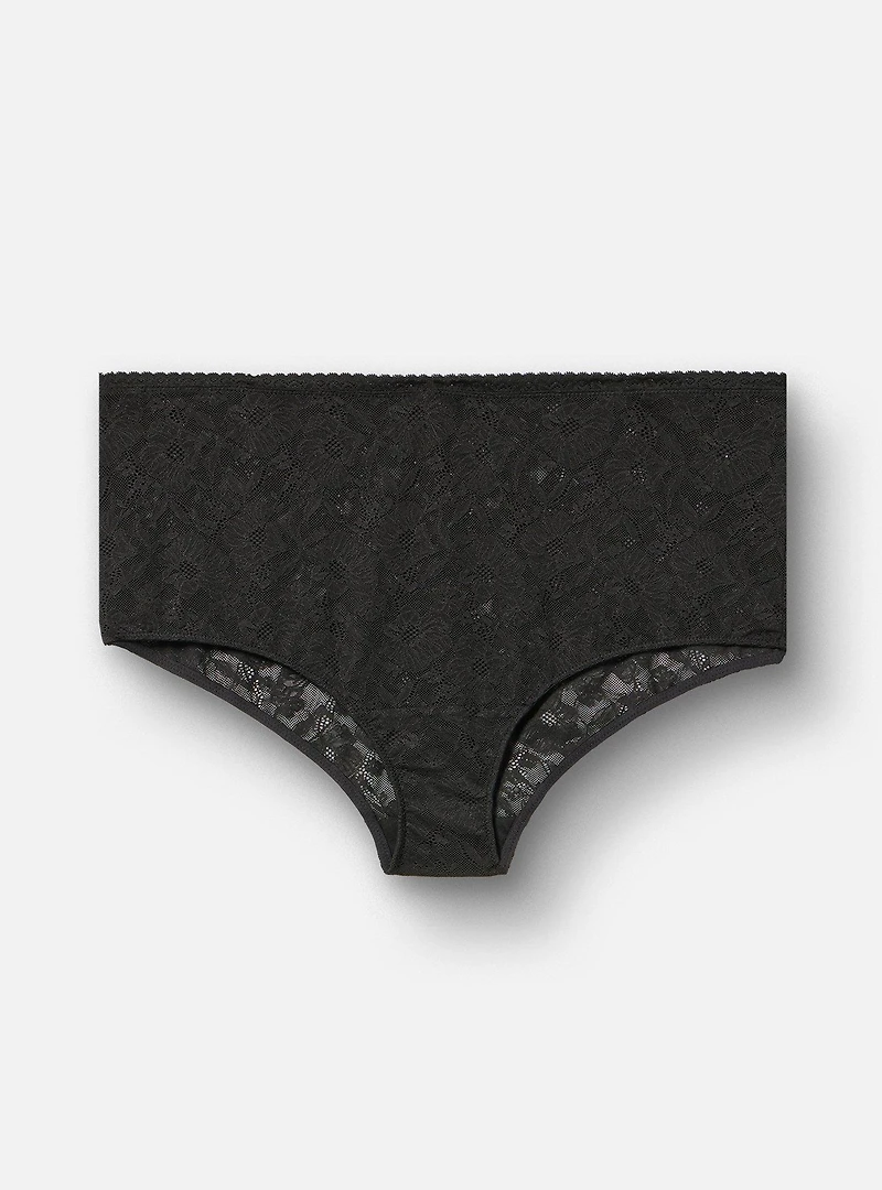 Poppy Lace Mid-Rise Brief Panty