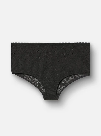 Poppy Lace Mid-Rise Brief Panty
