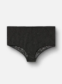 Poppy Lace Mid-Rise Brief Panty