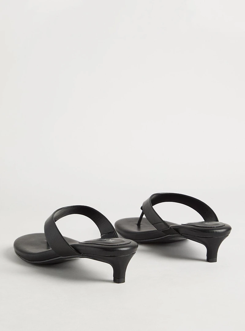 Kitten Heel Sandal