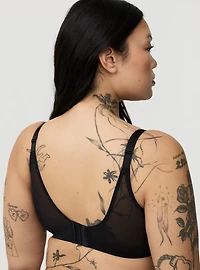 Full-Coverage Unlined Bra