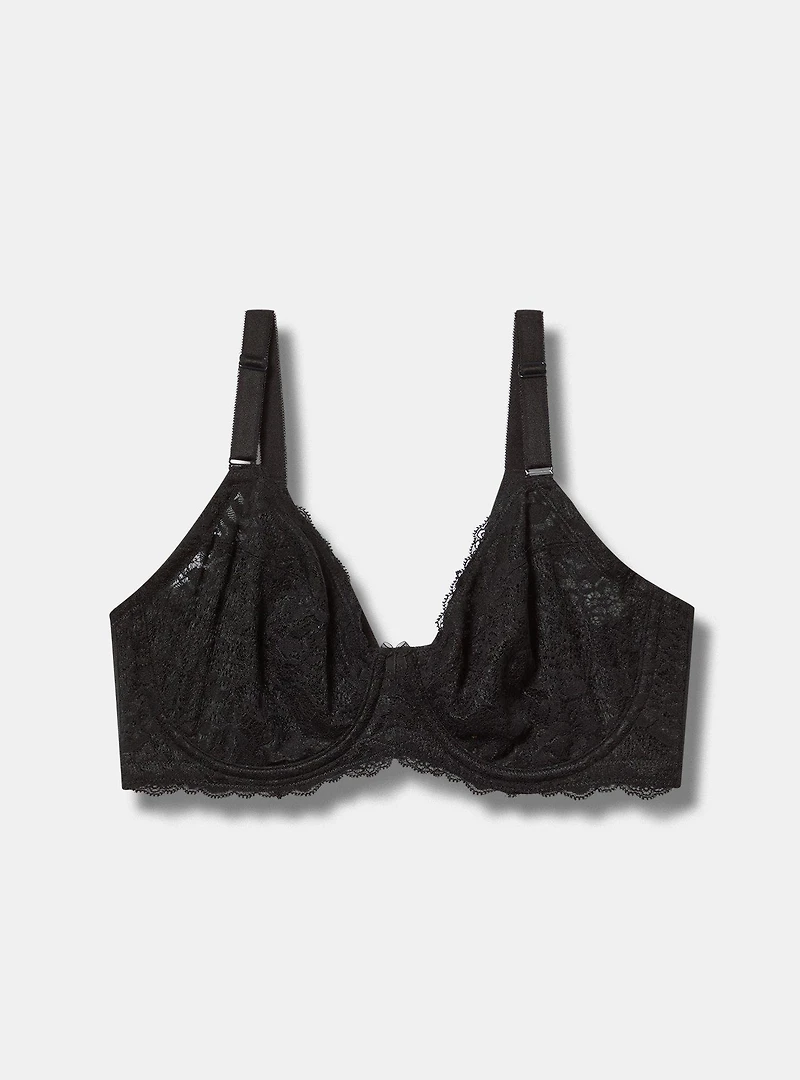 Full-Coverage Unlined Bra