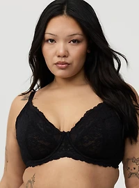Full-Coverage Unlined Bra
