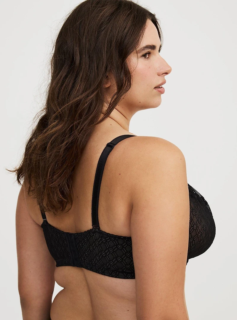 Full-Coverage Unlined Bra