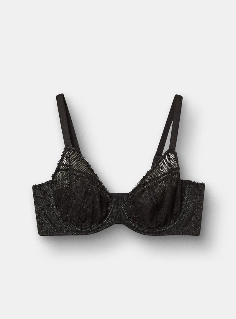 Full-Coverage Unlined Bra