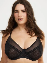 Full-Coverage Unlined Bra