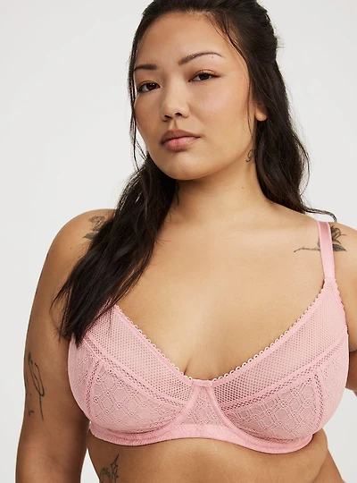 Full-Coverage Unlined Bra