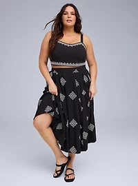 Belle Isle Sweetheart Crop Top