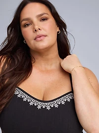 Belle Isle Sweetheart Crop Top