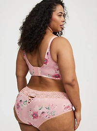 SECOND SKIN MID RISE CHEEKY XO BACK PANTY