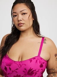 Burnout Satin Bustier