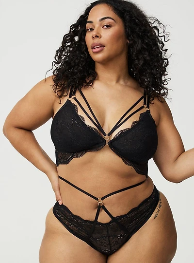 Strappy Lace Tanga