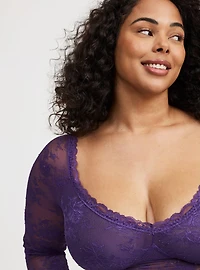 Off-Shoulder Lace Top