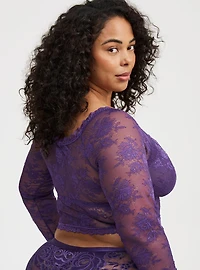 Off-Shoulder Lace Top