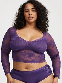 Off-Shoulder Lace Top