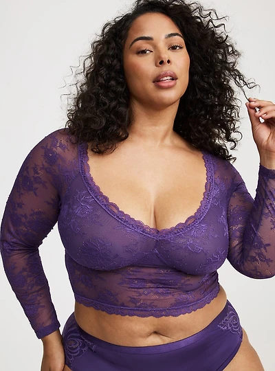 Off-Shoulder Lace Top