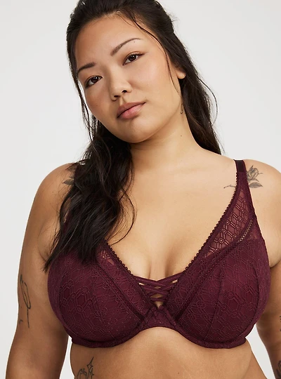 XO Plunge Push-Up High Apex Bra