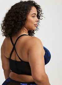 XO Plunge Push-Up Longline Bra