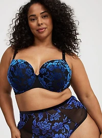 Velvet Burnout High-Rise Cheeky Panty
