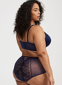 Boudoir Lace High-Rise Brief Panty