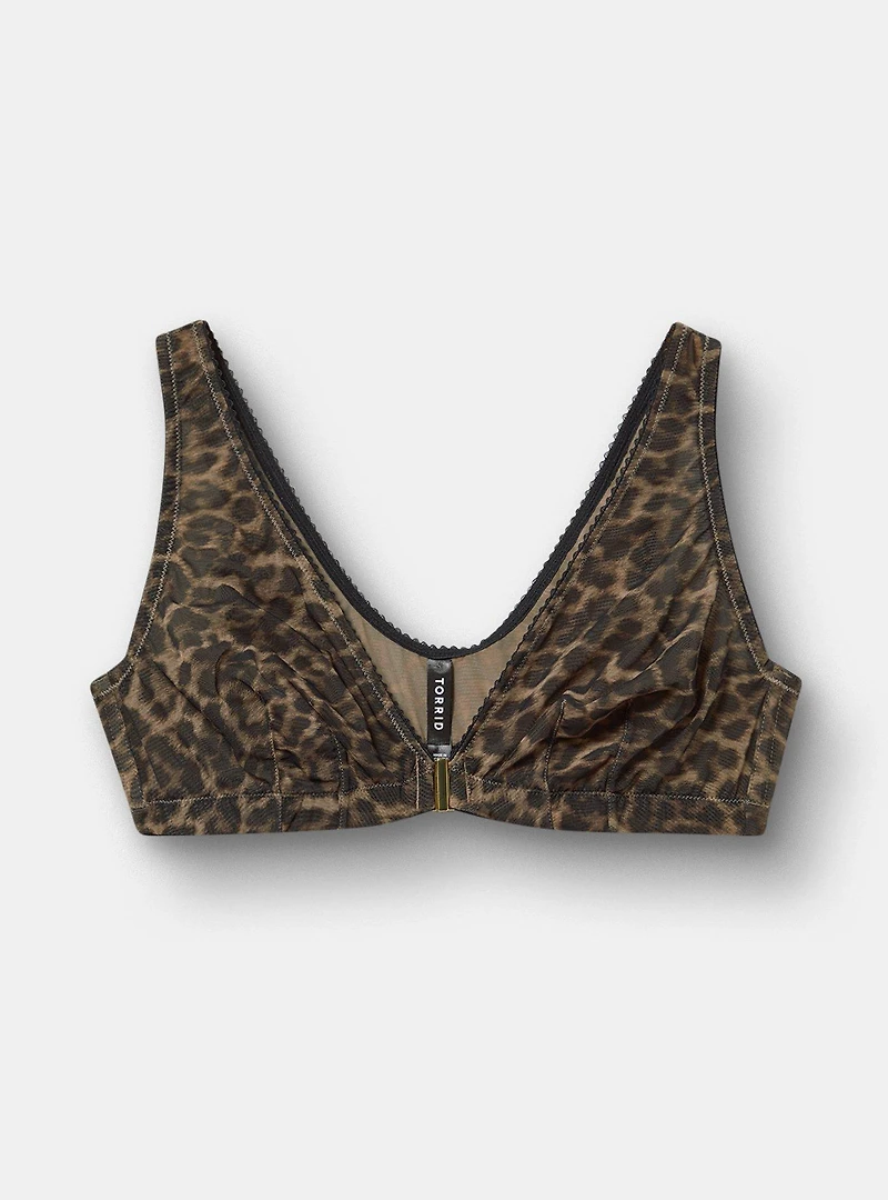 Front-Close Plunge Bralette