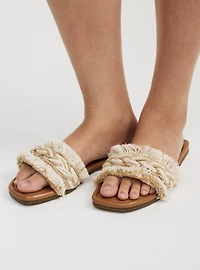 Fringe Braided Slide (WW