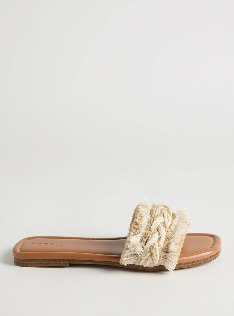 Fringe Braided Slide (WW