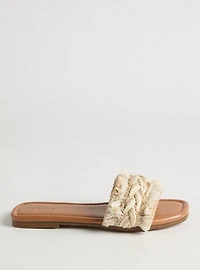Fringe Braided Slide (WW