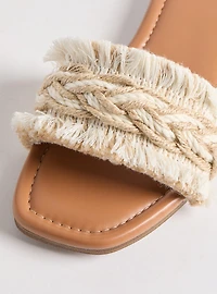 Fringe Braided Slide (WW