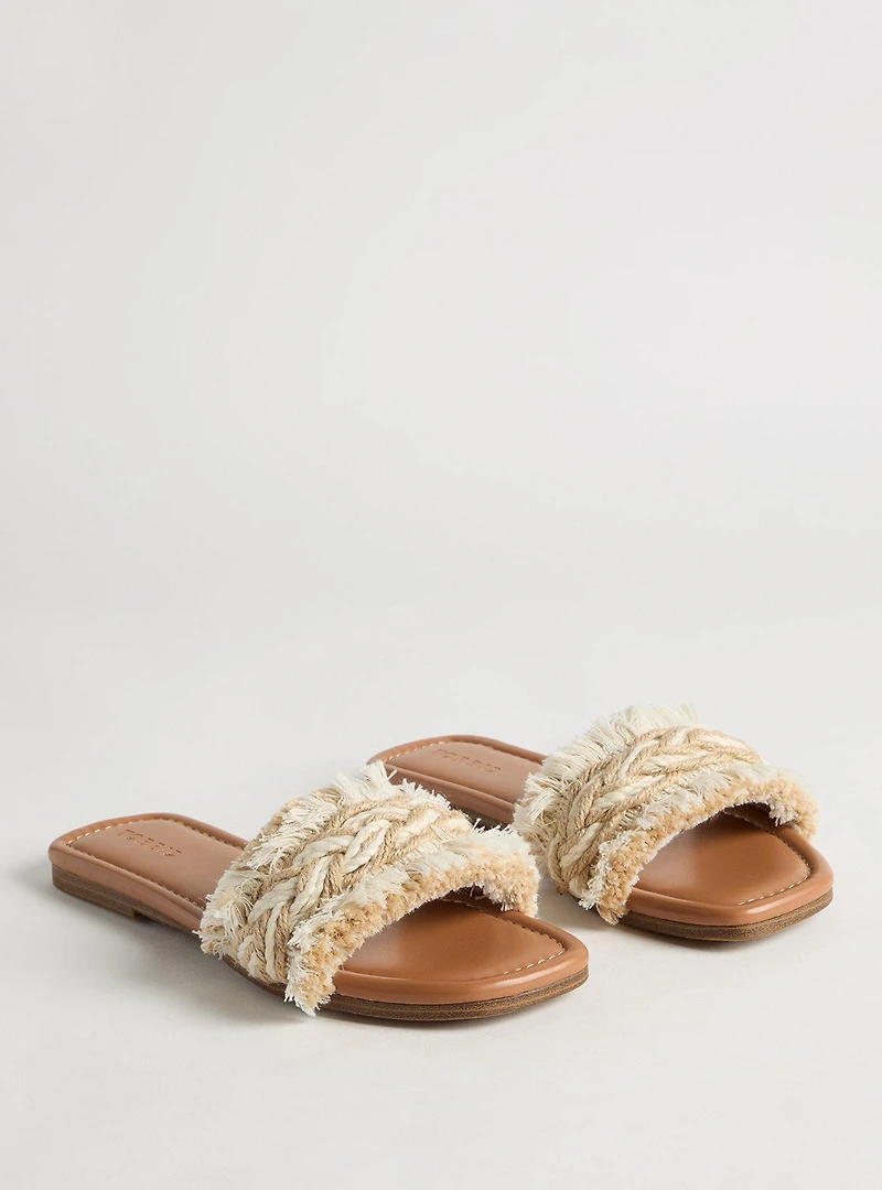 Fringe Braided Slide (WW