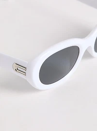 Retro Oval Sunglasses